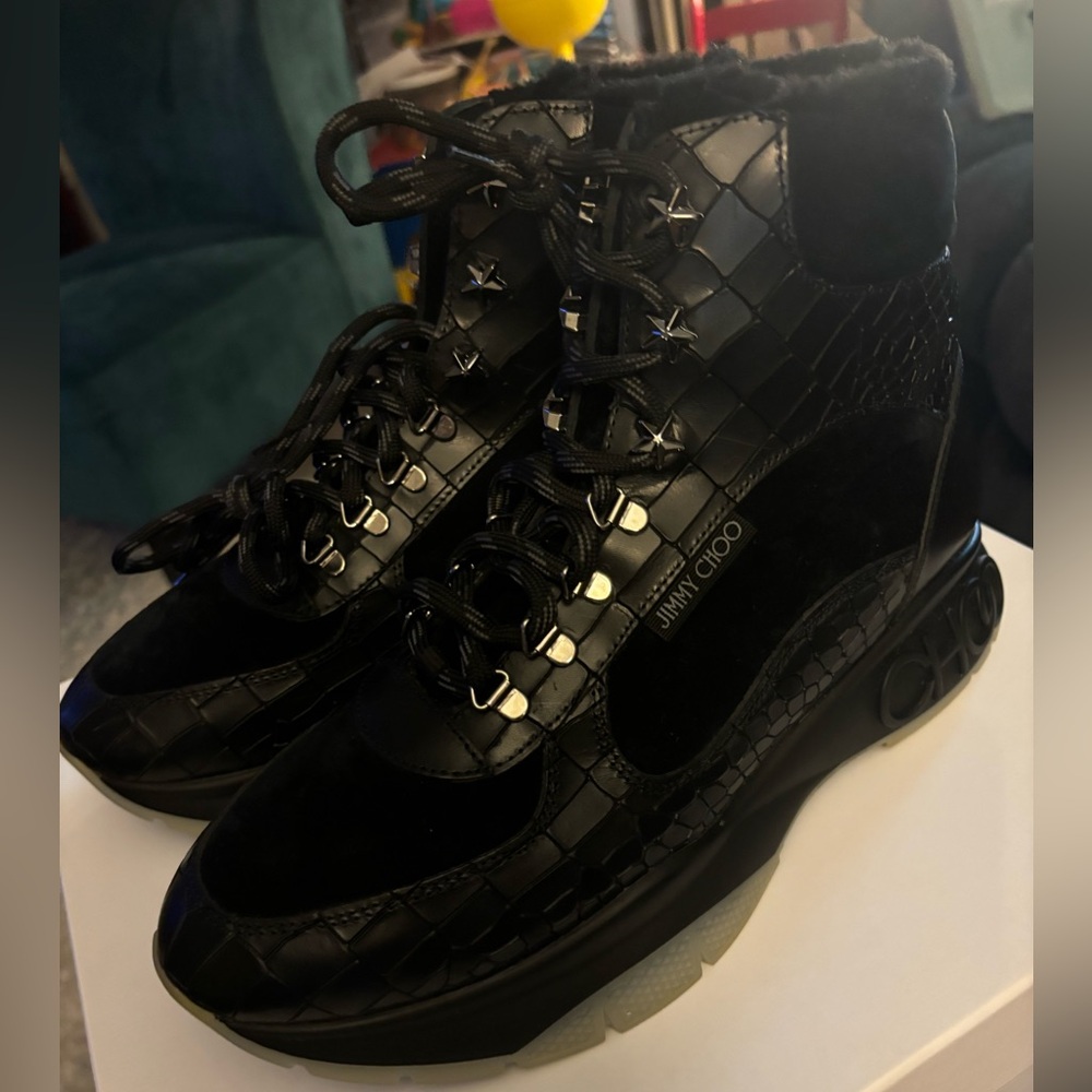 JIMMY CHOO MEN SNEAKER BOOT